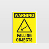 Custom Gate Signs,Warning Falling Objects Sign
